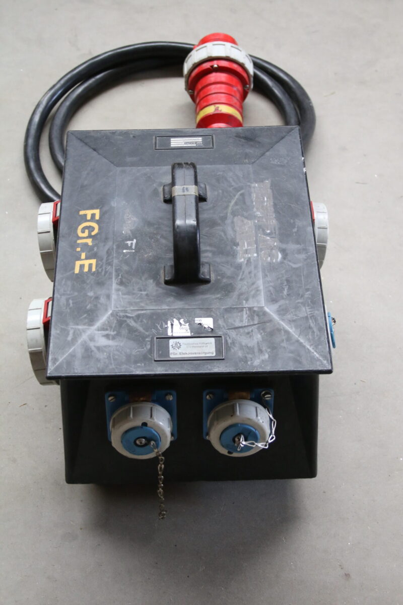RSP Schülke Stromverteiler Verteiler Stromwürfel Würfel Baustrom EX THW – Bild 3