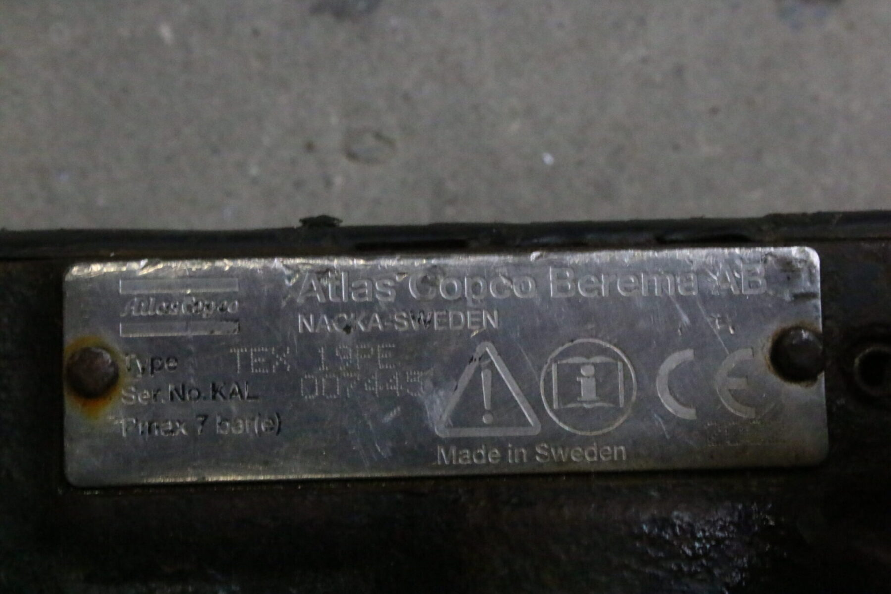 Atlas Copco TEX 19PE Drucklufthammer Abbruchhammer Meisselhammer Presslufthammer – Bild 6