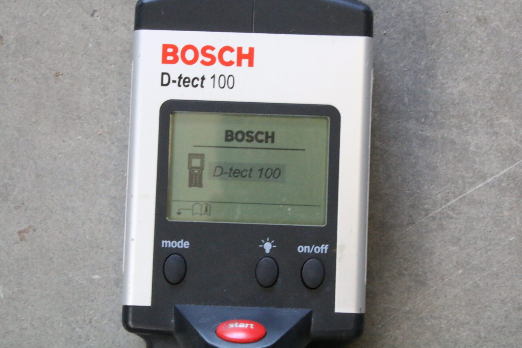 Bosch D-tect 100 Wandscanner Kabelsucher Metallsucher Detektor Ortungsgerät – Bild 2