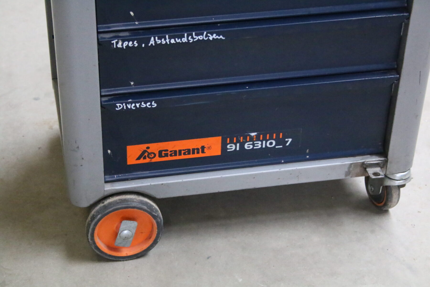 Garant 91 6310_7 Werkstattwagen Werkzeugwagen Mit 7 Schubladen – Bild 4