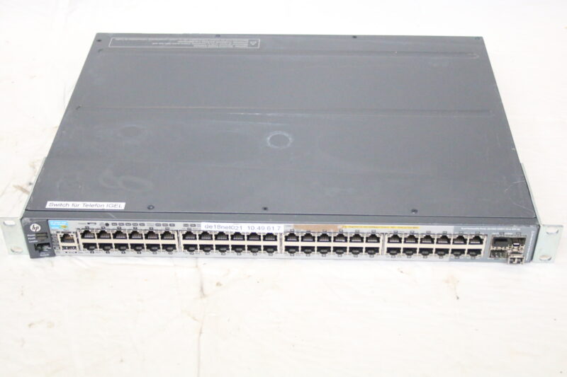 HP 2920-48G PoE Switch J9729A 48-Port Gigabit