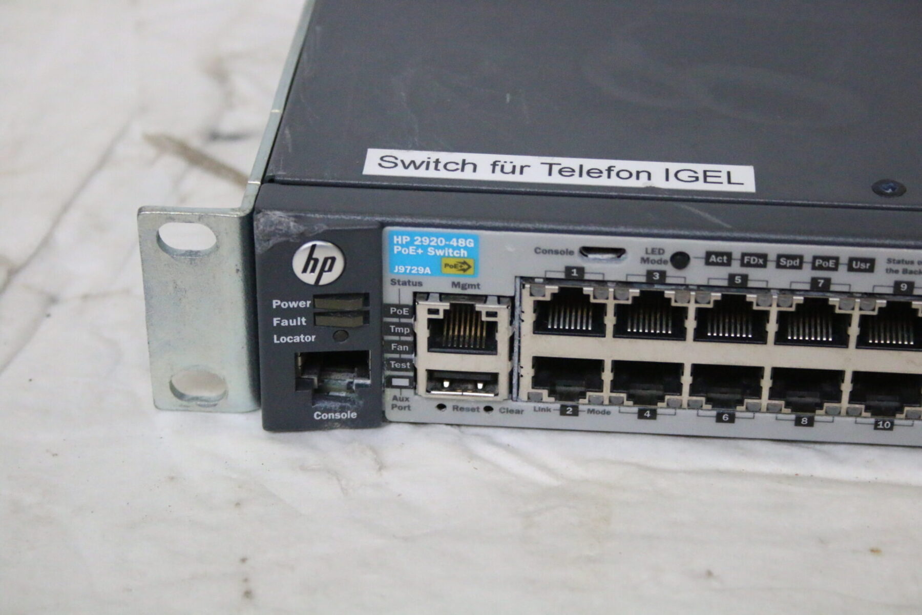 HP 2920-48G PoE Switch J9729A 48-Port Gigabit – Bild 2