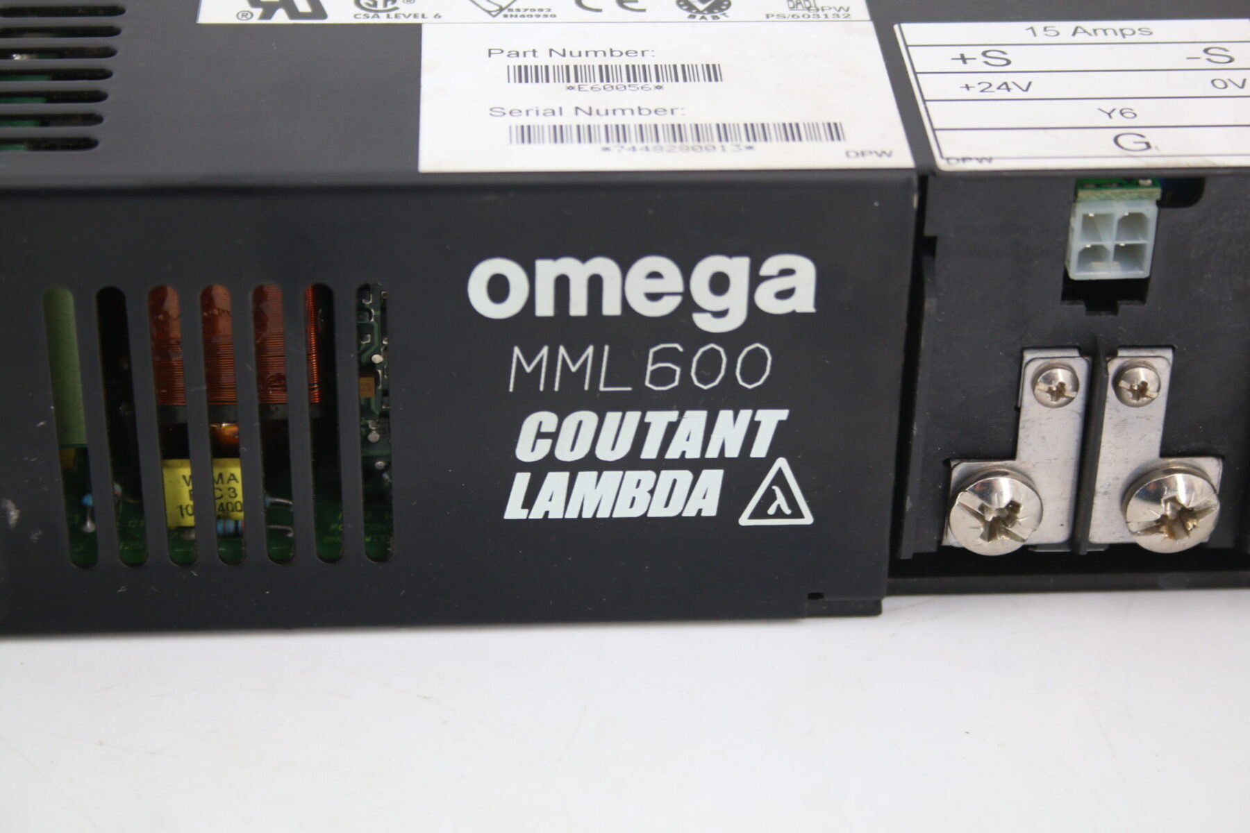OMEGA 600 MML SCS 1796M 4C3NA2E-1796 Lamda Power Supply Stromversorgung Netzteil – Bild 2