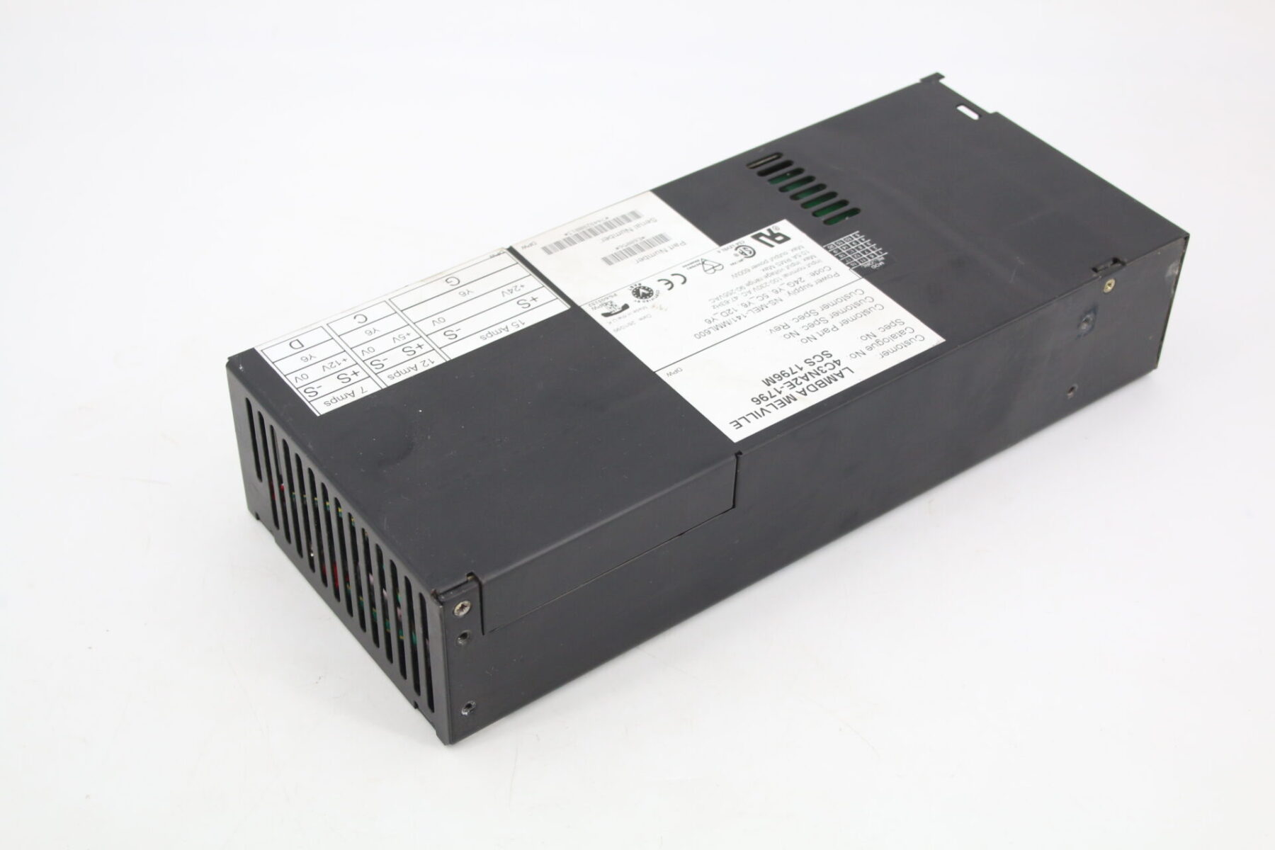 OMEGA 600 MML SCS 1796M 4C3NA2E-1796 Lamda Power Supply Stromversorgung Netzteil – Bild 4