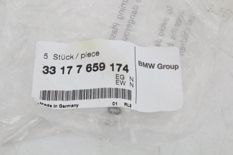 Original BMW 33177659174 - Wellendichtring 50X62X5 Dichtring 5St