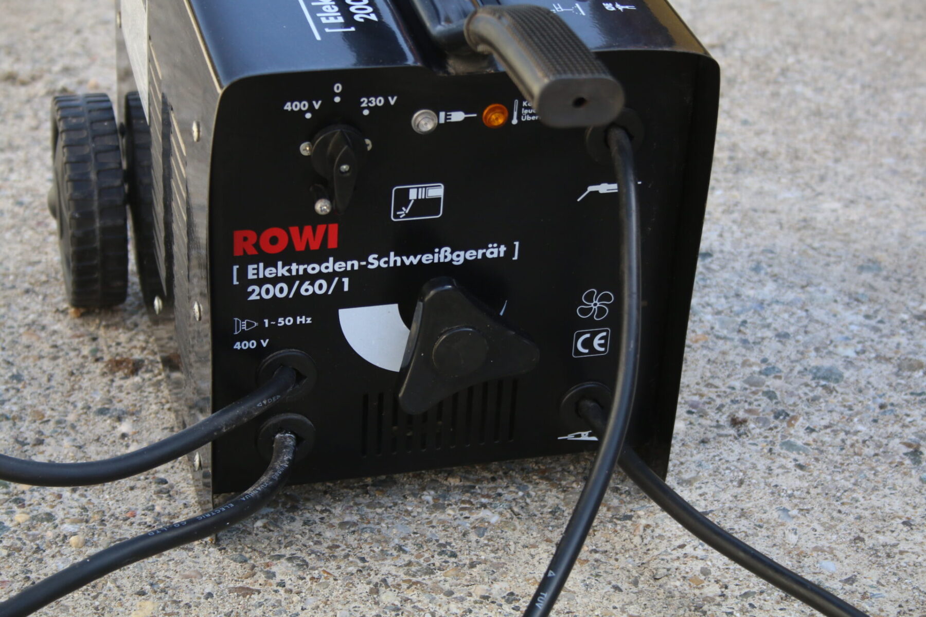 ROWI 200 / 60 / 1 Elektrodenschweißgerät Schweißgerät Schweißen – Bild 7
