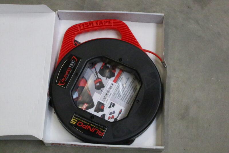 RUNPOTEC Runpro 5 Kabeleinziehgerät RP5 Bandlänge 30 m Kabelziehband