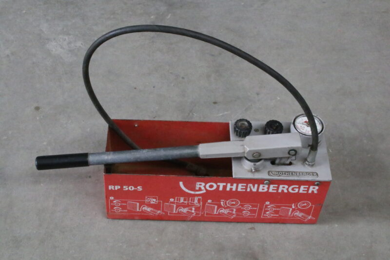 Rothenberger RP 50-s Prüfpumpe Pumpe Dichtheitsprüfung