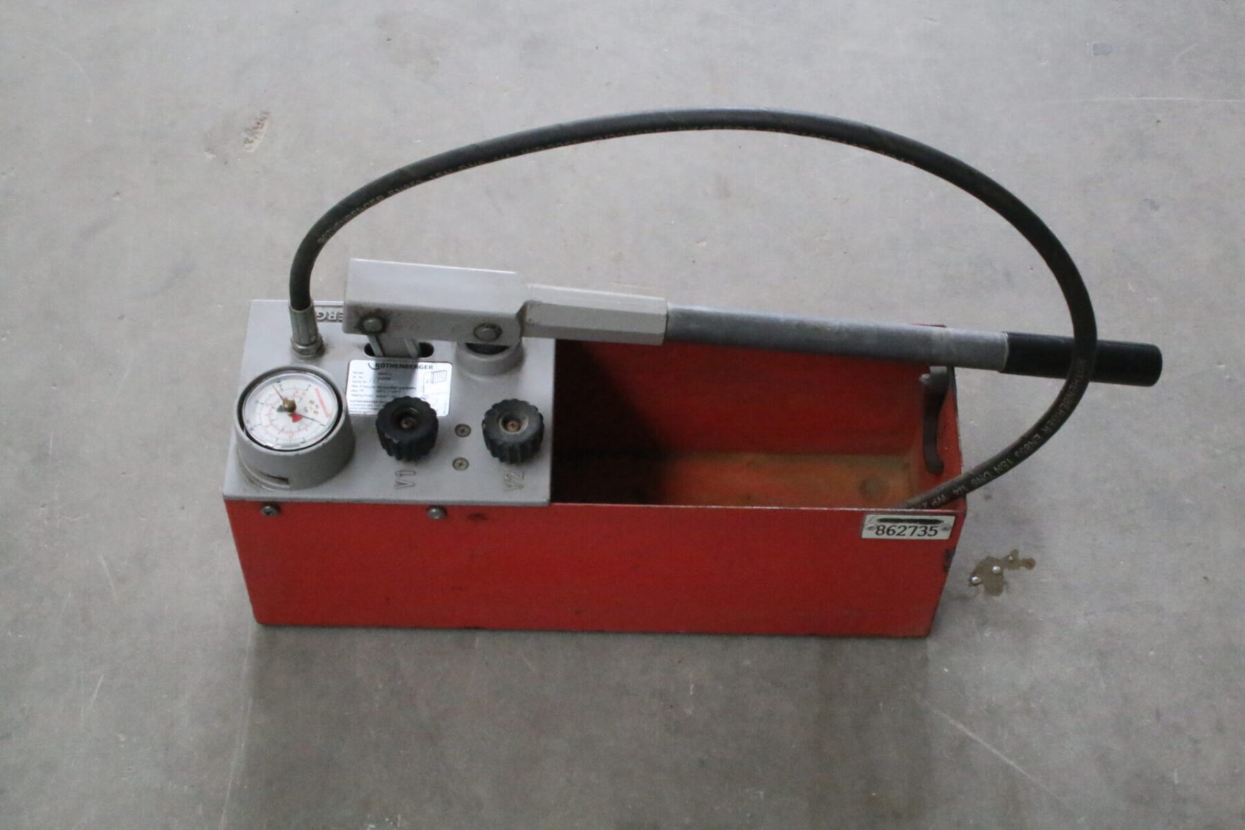 Rothenberger RP 50-s Prüfpumpe Pumpe Dichtheitsprüfung – Bild 3