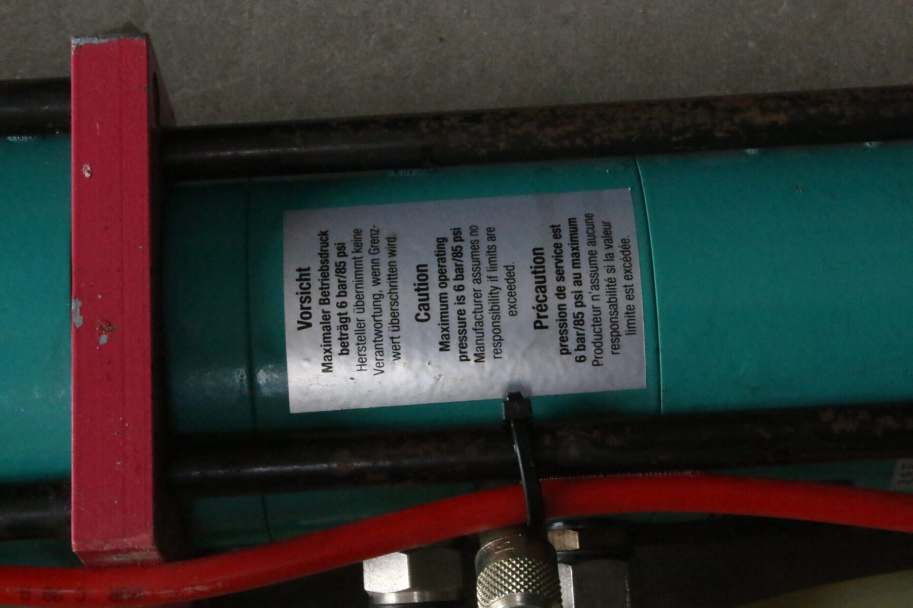 Tox Pressotechnik Kraftpaket Pneumatikzylinder S 04.30.50.12 D Zylinder – Bild 6